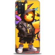 Mod Kılıf Samsung Galaxy A03S Hd Baskılı Kılıf + 9h Nano Tam Kaplayan Ekran Koruyucu 251