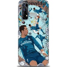 Mod Kılıf Realme 7 Kılıf Hd Baskılı Kılıf + 9h Nano Tam Kaplayan Ekran Koruyucu 1