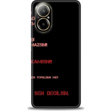 Mod Kılıf Realme 12 Lite 4g Kılıf Hd Baskılı Kılıf + 9h Nano Tam Kaplayan Ekran Koruyucu 391