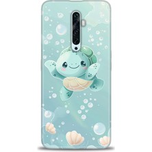 Mod Kılıf Oppo Reno 2z Kılıf Hd Baskılı Kılıf + 9h Nano Tam Kaplayan Ekran Koruyucu 310