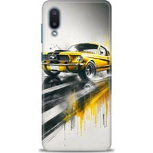 Mod Kılıf Samsung Galaxy A02 Hd Baskılı Kılıf + 9h Nano Tam Kaplayan Ekran Koruyucu 108