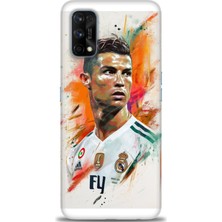 Mod Kılıf Realme 7 Pro Kılıf Hd Baskılı Kılıf + 9h Nano Tam Kaplayan Ekran Koruyucu 7