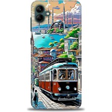 Mod Kılıf Samsung Galaxy A04 Hd Baskılı Kılıf + 9h Nano Tam Kaplayan Ekran Koruyucu 225