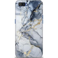 Mod Kılıf Realme C2 Kılıf Hd Baskılı Kılıf + 9h Nano Tam Kaplayan Ekran Koruyucu 319