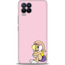 Mod Kılıf Realme 8 Kılıf Hd Baskılı Kılıf + 9h Nano Tam Kaplayan Ekran Koruyucu 409