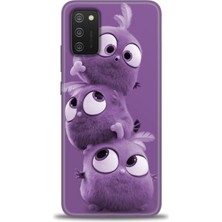 Mod Kılıf Samsung Galaxy A02S Hd Baskılı Kılıf + 9h Nano Tam Kaplayan Ekran Koruyucu 361