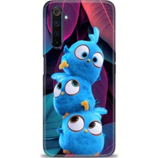 Mod Kılıf Realme 6 Pro Kılıf Hd Baskılı Kılıf + 9h Nano Tam Kaplayan Ekran Koruyucu 363