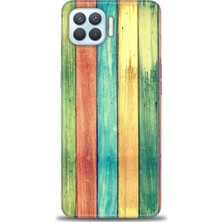 Mod Kılıf Oppo Reno 4 Lite Kılıf Hd Baskılı Kılıf + 9h Nano Tam Kaplayan Ekran Koruyucu 438