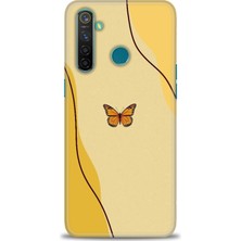 Mod Kılıf Realme 5 Pro Kılıf Hd Baskılı Kılıf + 9h Nano Tam Kaplayan Ekran Koruyucu 188