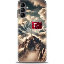 Mod Kılıf Samsung Galaxy A04S Hd Baskılı Kılıf + 9h Nano Tam Kaplayan Ekran Koruyucu 34