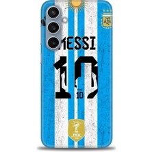 Mod Kılıf Samsung Galaxy S23 Fe Hd Baskılı Kılıf + 9h Nano Tam Kaplayan Ekran Koruyucu 18