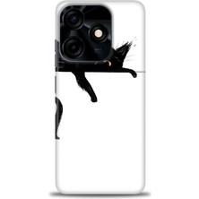 Mod Kılıf Tecno Spark 10C Kılıf Hd Baskılı Kılıf + 9h Nano Tam Kaplayan Ekran Koruyucu 63