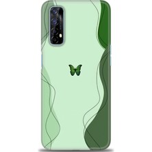 Mod Kılıf Realme 7 Kılıf Hd Baskılı Kılıf + 9h Nano Tam Kaplayan Ekran Koruyucu 187