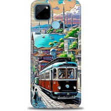 Mod Kılıf Realme C25Y Kılıf Hd Baskılı Kılıf + 9h Nano Tam Kaplayan Ekran Koruyucu 225