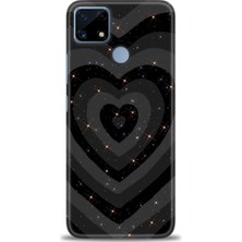 Mod Kılıf Realme C25 Kılıf Hd Baskılı Kılıf + 9h Nano Tam Kaplayan Ekran Koruyucu 195