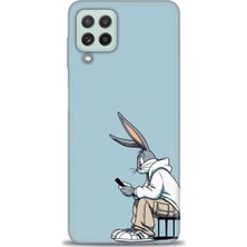 Mod Kılıf Samsung Galaxy M22 Hd Baskılı Kılıf + 9h Nano Tam Kaplayan Ekran Koruyucu 410