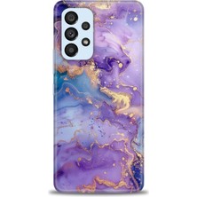 Mod Kılıf Samsung Galaxy A73 5g Hd Baskılı Kılıf + 9h Nano Tam Kaplayan Ekran Koruyucu 311