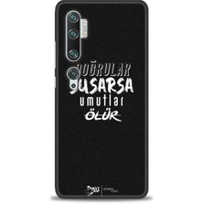 Mod Kılıf Xiaomi Mi Note 10 Kılıf Hd Baskılı Kılıf + 9h Nano Tam Kaplayan Ekran Koruyucu 395