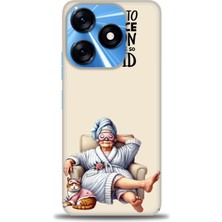 Mod Kılıf Tecno Spark 10 4g Kılıf Hd Baskılı Kılıf + 9h Nano Tam Kaplayan Ekran Koruyucu 45