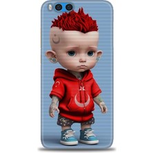 Mod Kılıf Xiaomi Mi Note 3 Kılıf Hd Baskılı Kılıf + 9h Nano Tam Kaplayan Ekran Koruyucu 242