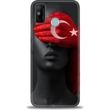 Mod Kılıf Tecno Spark 6 Go Kılıf Hd Baskılı Kılıf + 9h Nano Tam Kaplayan Ekran Koruyucu 246