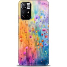 Mod Kılıf Xiaomi Redmi Note 11 Hd Baskılı Kılıf + 9h Nano Tam Kaplayan Ekran Koruyucu 413