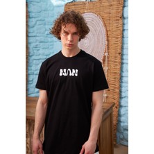 Rocqerx R-5552 Limited Edition Baskılı Yırtmaçlı T-shirt