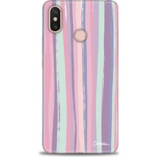 Mod Kılıf Xiaomi Mi Max 3 Kılıf Hd Baskılı Kılıf + 9h Nano Tam Kaplayan Ekran Koruyucu 426