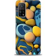 Mod Kılıf Xiaomi Mi 10T Kılıf Hd Baskılı Kılıf + 9h Nano Tam Kaplayan Ekran Koruyucu 343