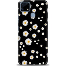 Mod Kılıf Realme C25 Kılıf Hd Baskılı Kılıf + 9h Nano Tam Kaplayan Ekran Koruyucu 131