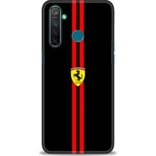 Mod Kılıf Realme 5 Pro Kılıf Hd Baskılı Kılıf + 9h Nano Tam Kaplayan Ekran Koruyucu 380