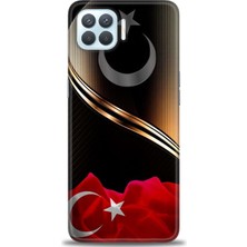 Mod Kılıf Oppo Reno 4 Lite Kılıf Hd Baskılı Kılıf + 9h Nano Tam Kaplayan Ekran Koruyucu 33