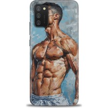 Mod Kılıf Samsung Galaxy A02S Hd Baskılı Kılıf + 9h Nano Tam Kaplayan Ekran Koruyucu 4