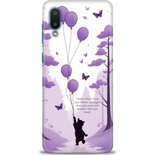 Mod Kılıf Samsung Galaxy A02 Hd Baskılı Kılıf + 9h Nano Tam Kaplayan Ekran Koruyucu 54