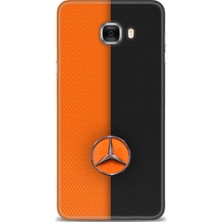 Mod Kılıf Samsung Galaxy C7 Hd Baskılı Kılıf + 9h Nano Tam Kaplayan Ekran Koruyucu 378