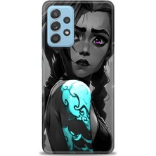 Mod Kılıf Samsung Galaxy A72 Hd Baskılı Kılıf + 9h Nano Tam Kaplayan Ekran Koruyucu 279