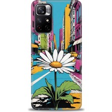 Mod Kılıf Xiaomi Redmi Note 11S Hd Baskılı Kılıf + 9h Nano Tam Kaplayan Ekran Koruyucu 443
