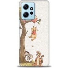 Mod Kılıf Xiaomi Redmi Note 12 4g Hd Baskılı Kılıf + 9h Nano Tam Kaplayan Ekran Koruyucu 52