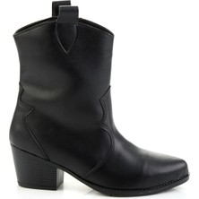 Bambi Siyah  Kadın Bot & Bootie K02138050409