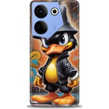 Mod Kılıf Tecno Camon 20 Pro 4g Kılıf Hd Baskılı Kılıf + 9h Nano Tam Kaplayan Ekran Koruyucu 256