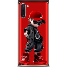Mod Kılıf Samsung Galaxy Note 10 Hd Baskılı Kılıf + 9h Nano Tam Kaplayan Ekran Koruyucu 250