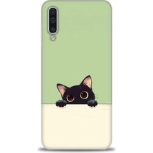 Mod Kılıf Samsung Galaxy A50 Hd Baskılı Kılıf + 9h Nano Tam Kaplayan Ekran Koruyucu 68