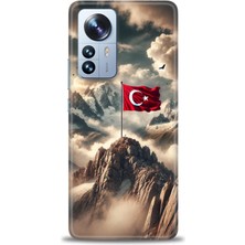 Mod Kılıf Xiaomi Mi 12 Kılıf Hd Baskılı Kılıf + 9h Nano Tam Kaplayan Ekran Koruyucu 34