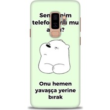 Mod Kılıf Samsung Galaxy S9 Plus Hd Baskılı Kılıf + 9h Nano Tam Kaplayan Ekran Koruyucu 155