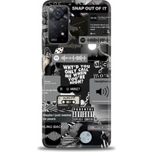 Mod Kılıf Xiaomi Redmi Note 11 Pro 5g Hd Baskılı Kılıf + 9h Nano Tam Kaplayan Ekran Koruyucu 205