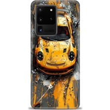 Mod Kılıf Samsung Galaxy S20 Utra Hd Baskılı Kılıf + 9h Nano Tam Kaplayan Ekran Koruyucu 104