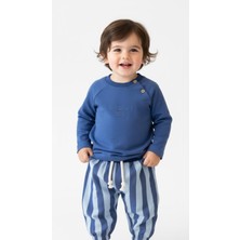 MiaBaby Çizgili Mummy&dadys  Boy 2 Li Takım