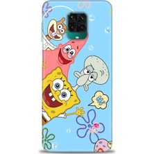 Mod Kılıf Xiaomi Redmi Note 9 Pro Hd Baskılı Kılıf + 9h Nano Tam Kaplayan Ekran Koruyucu 452