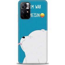Mod Kılıf Xiaomi Redmi Note 11S Hd Baskılı Kılıf + 9h Nano Tam Kaplayan Ekran Koruyucu 152