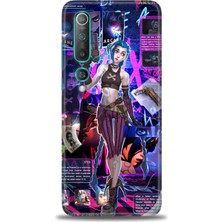 Mod Kılıf Xiaomi Mi 10 Kılıf Hd Baskılı Kılıf + 9h Nano Tam Kaplayan Ekran Koruyucu 277